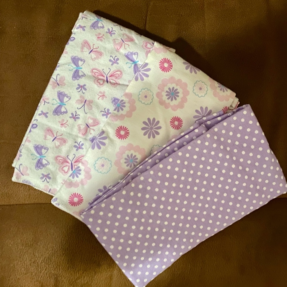 Receiving Blankets- 3 blankets. NWOT